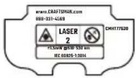 Craftsman CMHT77630 - Warning Labels - 5