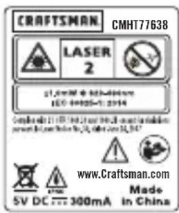 Craftsman CMHT77638 - MISE EN GARDE: - 1