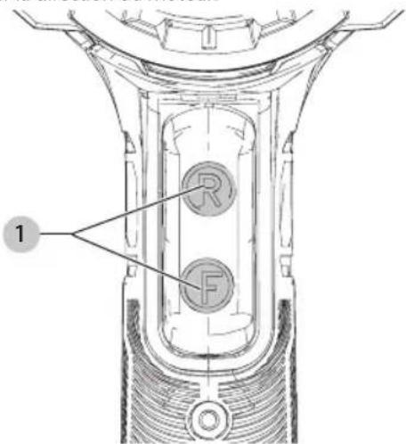 Craftsman CMEF900 - L'interrupteur de marche avant/marche (Fig. D) - 1
