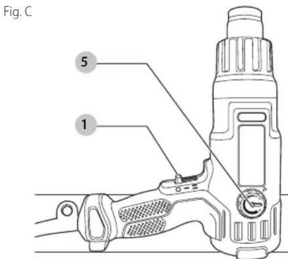 Craftsman CMEE531 - Utilisation fixe (fig. c) - 1