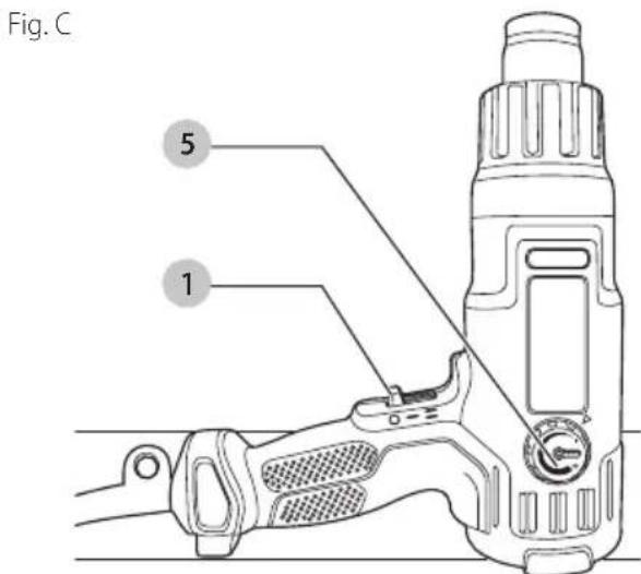 Craftsman CMEE531 - Uso Estacionario (Fig. C) - 1