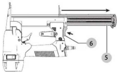 Craftsman CMPNC18K - Chargement de fixations (Fig. D, E) - 1