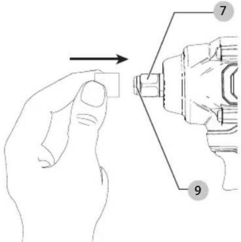 Craftsman CMCF920B - Pour installer un accessoire sur l'enclume à anneau ouvert, poussez fermement l'accessoire sur - 1
