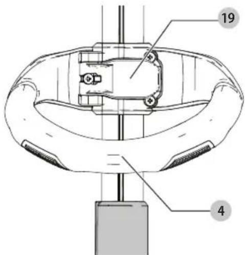Craftsman CMCST960E1 - Adjusting the Auxiliary Handle (Fig. F) - 1