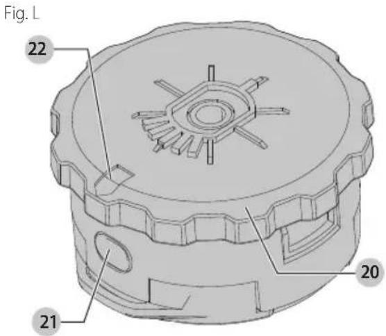 Craftsman CMCST960E1 - Reloading the Cutting Line (Fig. L-N) - 1