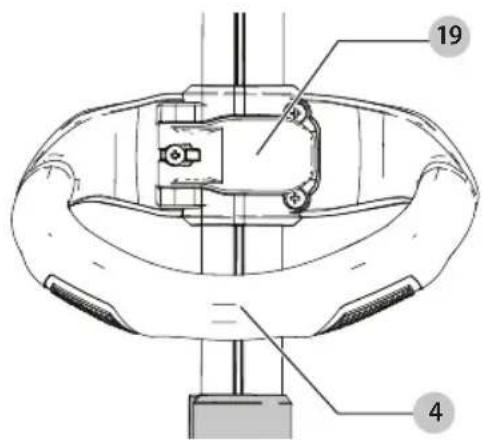 Craftsman CMCST960E1 - Ajuste de Manija Auxiliar (Fig. E) - 1
