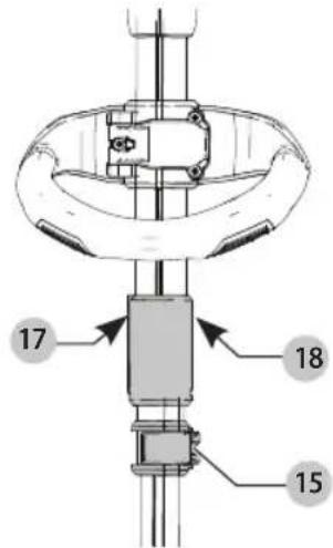 Craftsman CMCST960E1 - Assembling the Pole (Fig. C-E) - 3