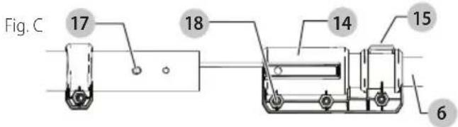 Craftsman CMCST960E1 - Assembling the Pole (Fig. C-E) - 1