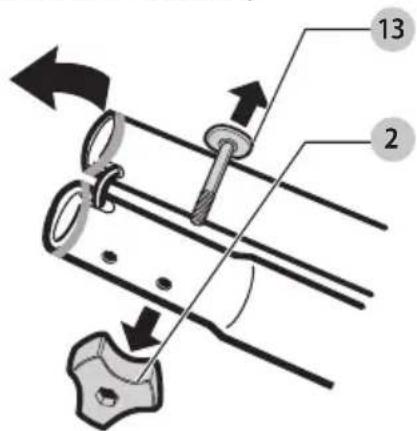 Craftsman CMEED400 - Assembling the Handle Tubes (Fig. C, D) - 1