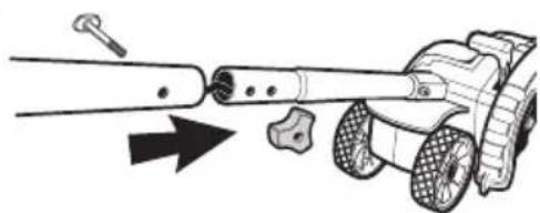 Craftsman CMEED400 - Assembling the Handle Tubes (Fig. C, D) - 2