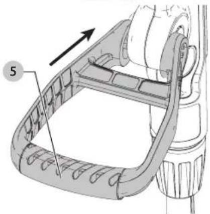 Craftsman CMESTE920 - Attaching the Auxiliary Handle (Fig. D, E, F) - 2