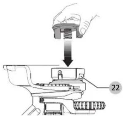 Craftsman CMESTE920 - Replacing the Spool (Fig. M–P) - 5