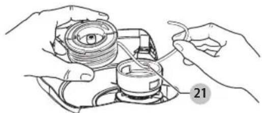 Craftsman CMESTE920 - Replacing the Spool (Fig. M–P) - 4