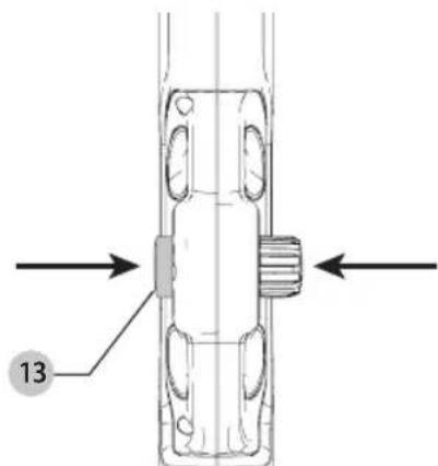 Craftsman CMESTE920 - Attaching the Auxiliary Handle (Fig. D, E, F) - 1