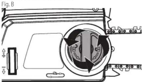 Craftsman CMECS600 - Installation du guide-chaine et de la chaine coupante (Fig. A, B-D) - 1
