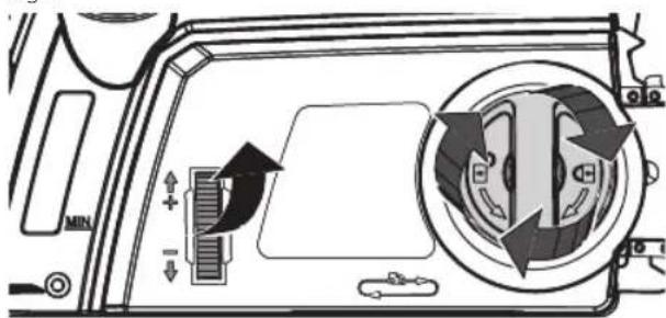Craftsman CMECS600 - Adjusting Chain Tension (Fig. A, E, F) - 2