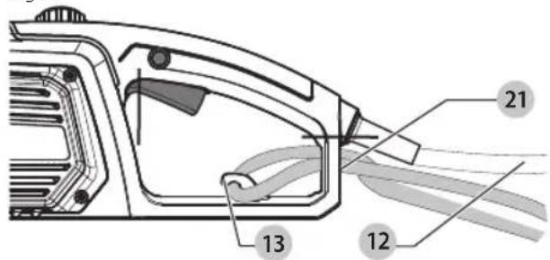 Craftsman CMECS600 - Fixation de la rallonge (Fig. H) - 1