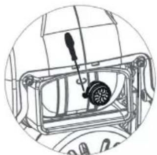 Craftsman CMXGIAC2200 - Nettoyage du tamis du pare-étincelles (Fig. U) - 1