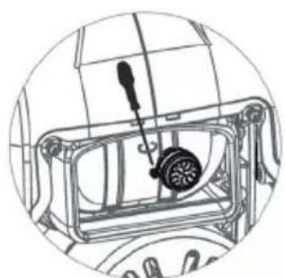 Craftsman CMXGIAC2200 - Clean Spark Arrestor Screen (Fig. U) - 1
