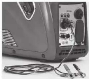 Craftsman CMXGIAC2200 - Charging a 12 VDC Battery - 1