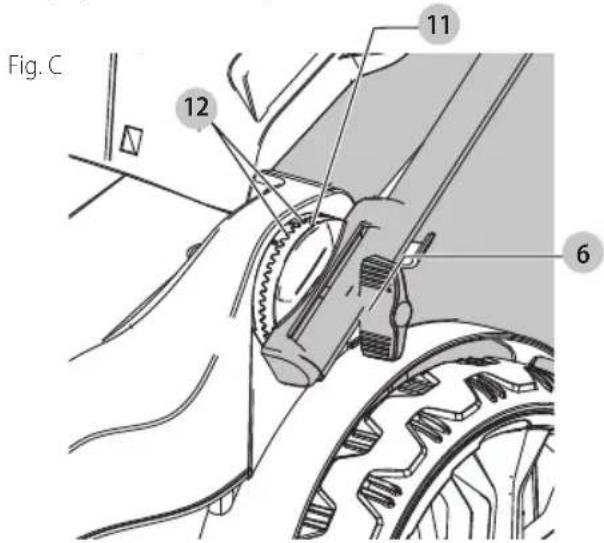 Craftsman CMEMW213 - Ajuster la poignée inférieure (Fig. A, C) - 1