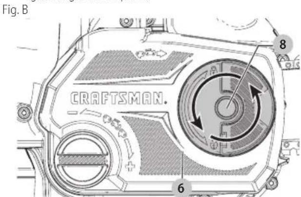 Craftsman CMCCS660E1 - Installing the Guide Bar and Saw Chain (Fig. A, B-D) - 1