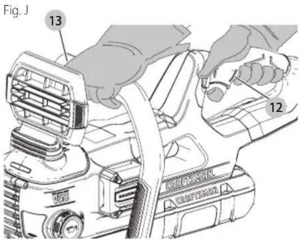 Craftsman CMCCS660E1 - Position correcte des mains (Fig. A, J) - 1