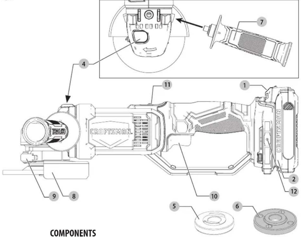 COMPONENTS CRAFTSMAN. 1 2 CRAFTSMAN 4 5 6 7 8 9 10 11 12
