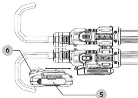 Craftsman CMCL090B - Installing and Removing the Battery Pack (Fig. B) - 1