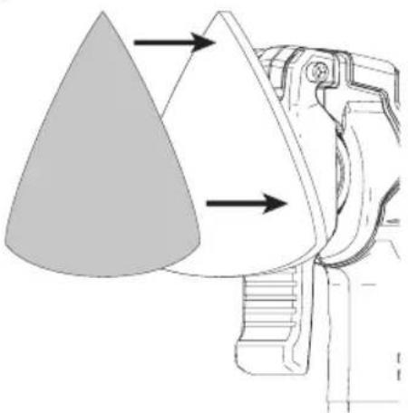 Craftsman CMCE500B - Instalación/Extracción de las Hojas de Lijado (Fig. E) - 1