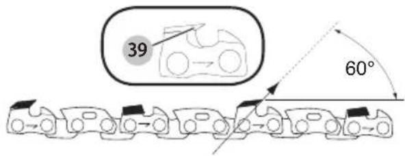 Craftsman CMCCSP20 - Saw Chain Sharpening (Fig. GG, HH, II) - 1
