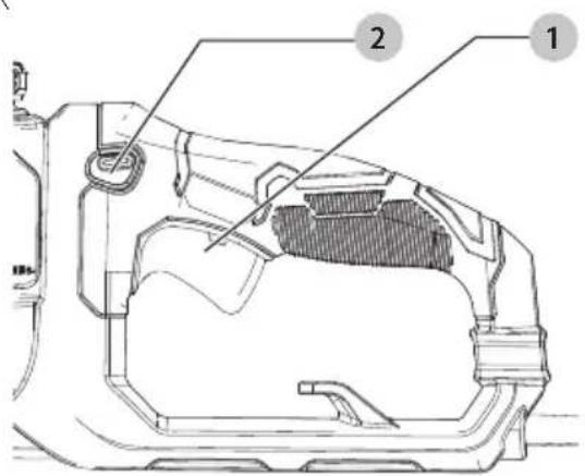 Craftsman CMCCSP20 - Interruptor de ENCENDIDO/APAGADO (Fig. K) - 1