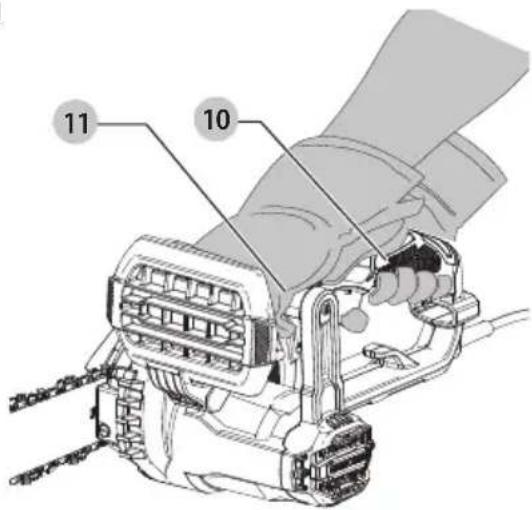Craftsman CMCCSP20 - Proper Hand Position (Fig. J) - 1