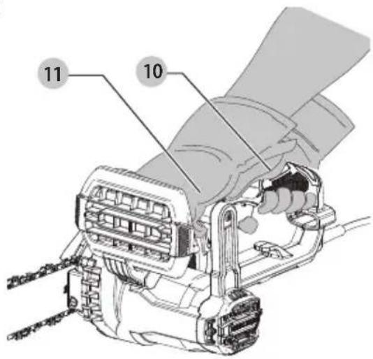 Craftsman CMCCSP20 - Posición Adecuada de las Manos (Fig. J) - 1
