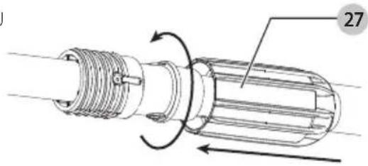Craftsman CMCCSP20 - Joining Extension Assembly to the Handle Assembly (Fig. T–V) - 2