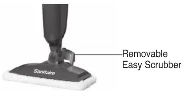 Sanitaire Steam Mop SC320A - Removable Easy Scrubber - 4