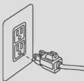 Sanitaire Steam Mop SC320A - GROUNDING INSTRUCTIONS - 1