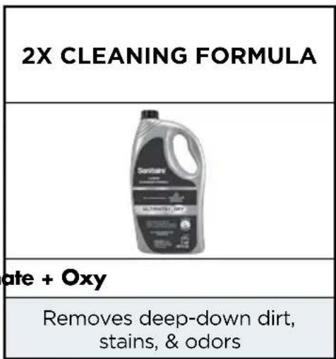 Sanitaire RESTORE SC6100A - Cleaning Formula - 2