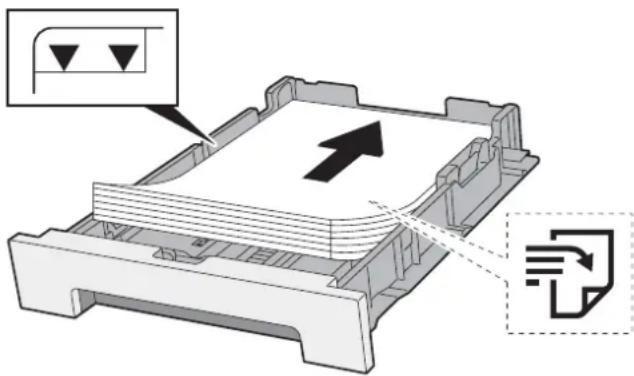 OLIVETTI dColor P2226plus - Charger du papier. - 1
