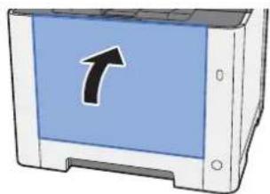 OLIVETTI dColor P2226plus - Pousser le by-pass. - 1