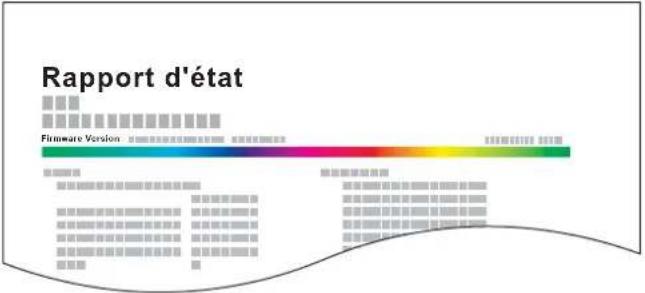 OLIVETTI dColor P2226plus - Imprimer rapport - 2