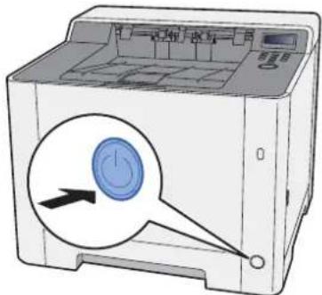 OLIVETTI dColor P2226plus - Mettre la machine hors tension. - 1