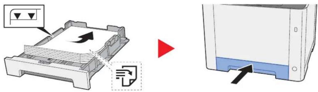 OLIVETTI dColor P2226plus - Remettre le magasin 1 en place. - 1
