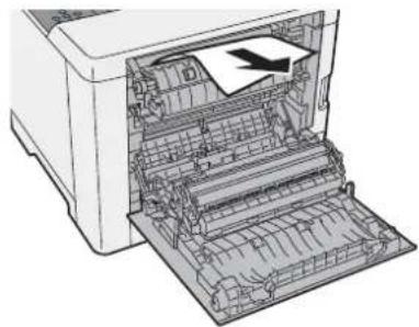 OLIVETTI dColor P2226plus - Retirer le papier coincé. - 1