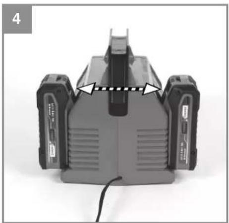 EINHELL Power XQuattrocharger 4A - 3