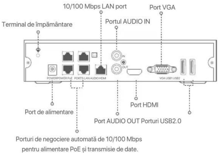 Tenda N3L4H - Panoul din spate - 2