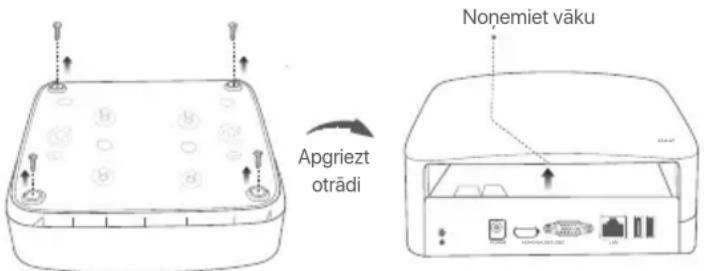 Tenda N3L4H - I Instalējiet HDD - 2