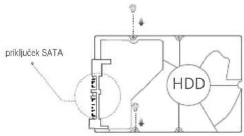 Tenda N3L4H - I Namestite HDD - 4