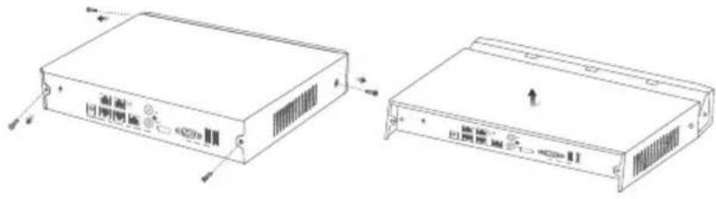Tenda N3L4H - I Installer harddisken - 3