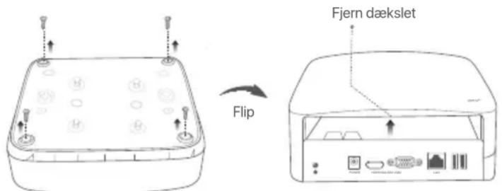 Tenda N6P4H - I Installer hardisken - 2